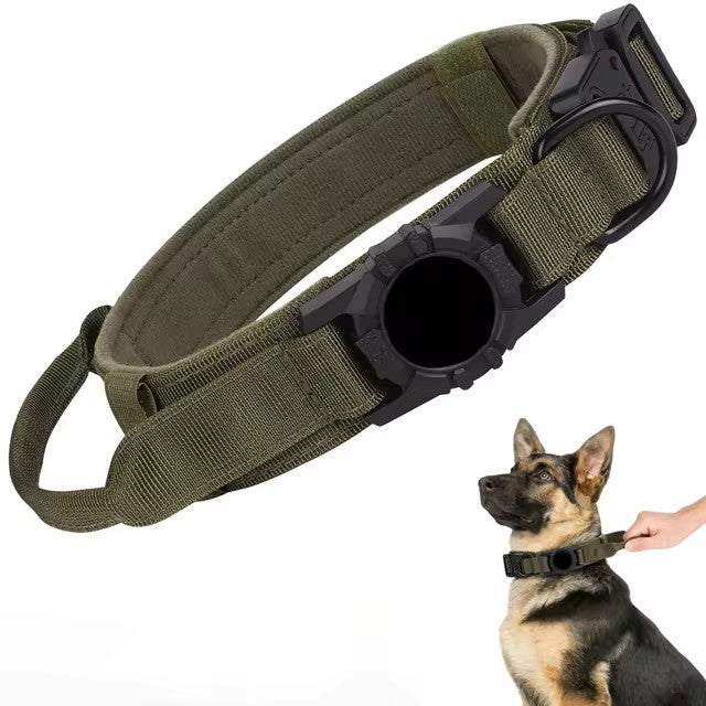 TitanGuard™ AirTag Tactical Dog Collar